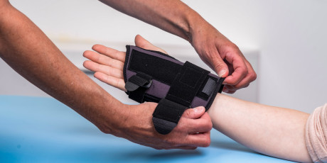 Spalken bij carpaletunnelsyndroom