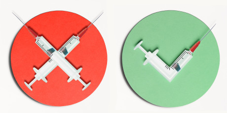 Mis- en desinformatie bereikt steeds vaker het spreekuur. Hoe ga je daarmee om? Illustratie: Deborah van der Schaaf