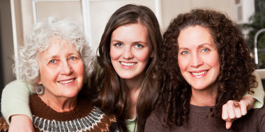 Drie generaties vrouwen
