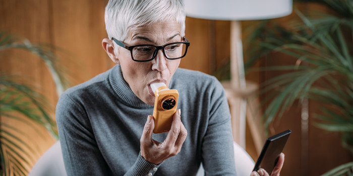 Thuisspirometrie vooral geschikt voor digitaalvaardige astma- en COPD-patiënten. Foto: Shutterstock