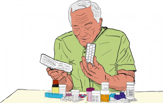 Het grote aantal pillen leidt tot onduidelijkheid en therapieontrouw.